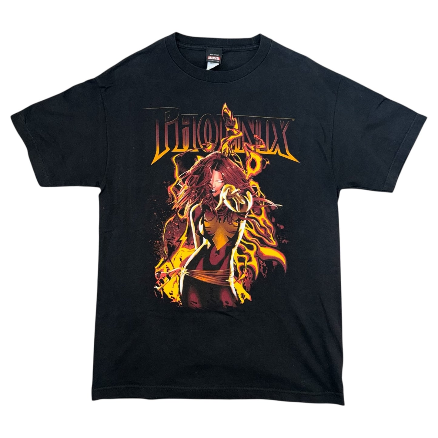 Dark Phoenix Marvel Mad Engine Graphic T-Shirt Large