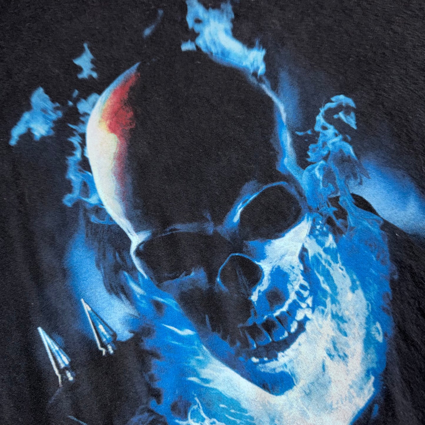 Ghost Rider Marvel Mad Engine Graphic T-Shirt XL