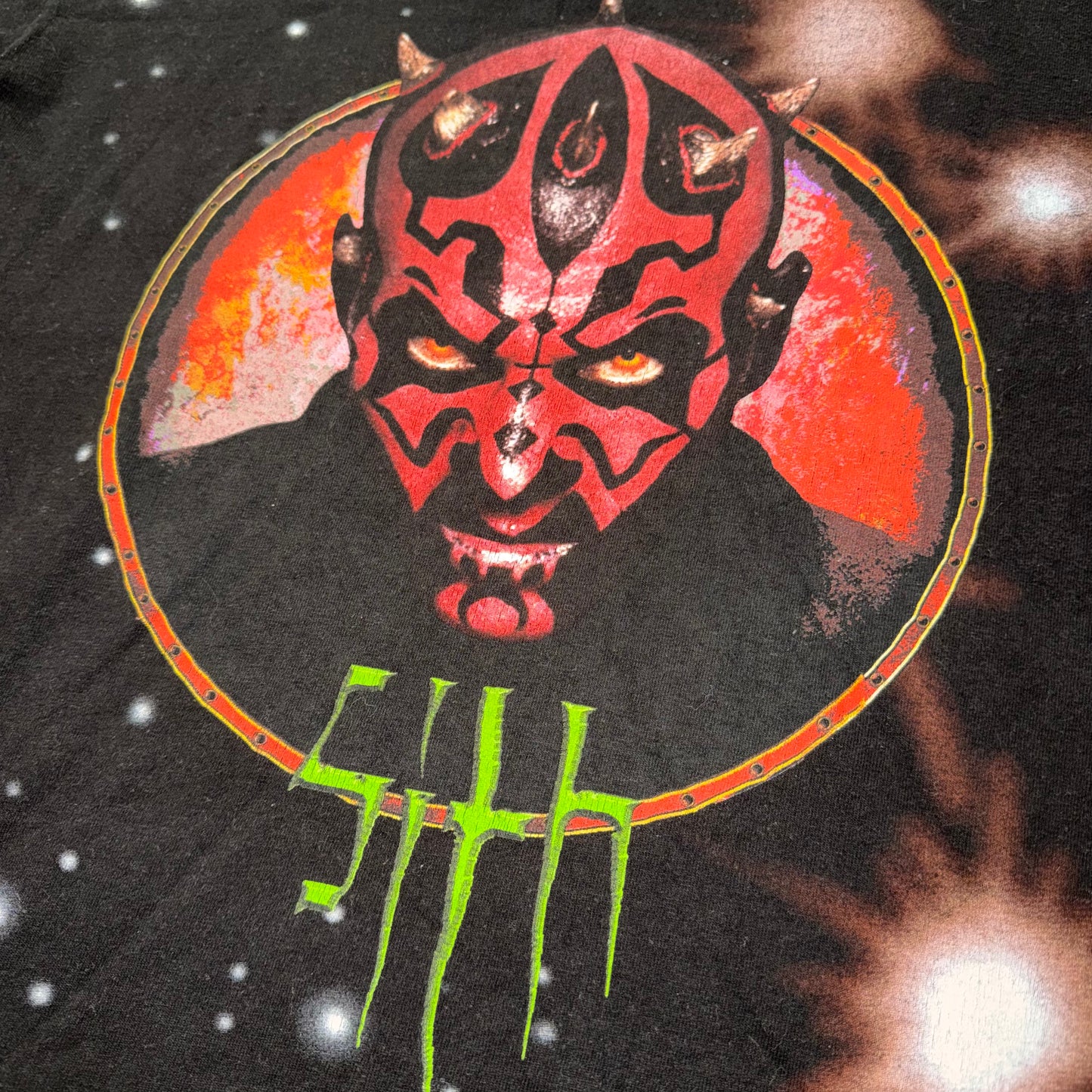 Darth Maul Star Wars Vintage Graphic T-Shirt Large