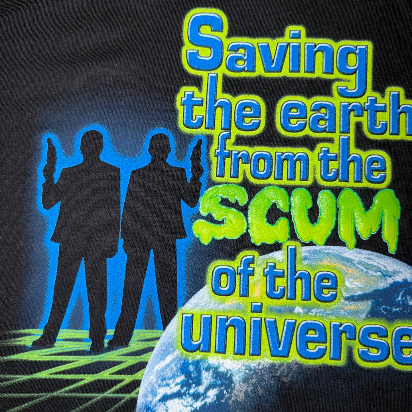 Men in Black Universal Studios Graphic T-shirt Medium