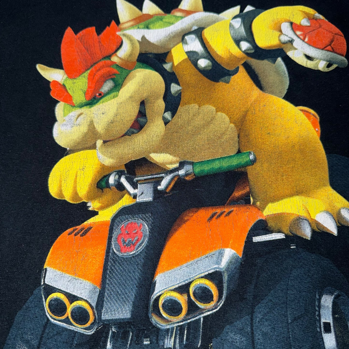 Bowser Mario Kart Nintendo Promo Graphic T-Shirt Large