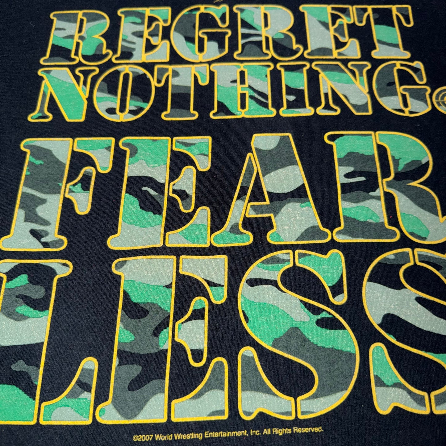 John Cena WWE 2007 Double Sided Graphic T-Shirt Large