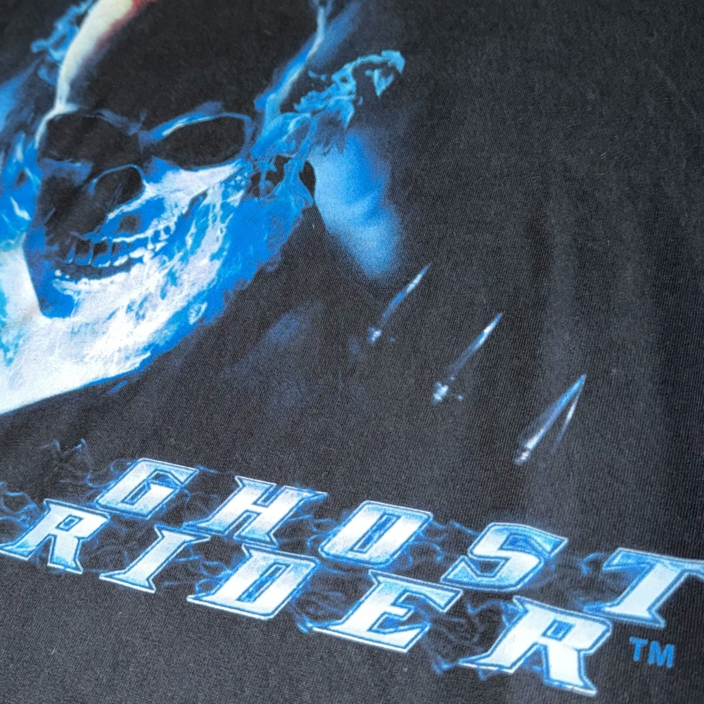 Ghost Rider Marvel Mad Engine Graphic T-Shirt XL