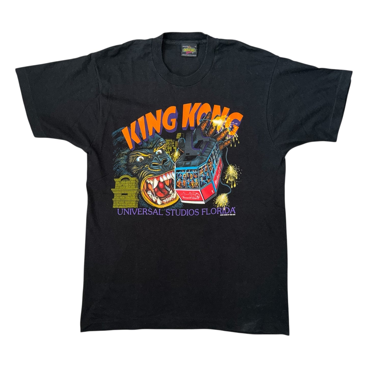 King Kong Universal Studios Vintage Single Stitch Graphic T-Shirt Large