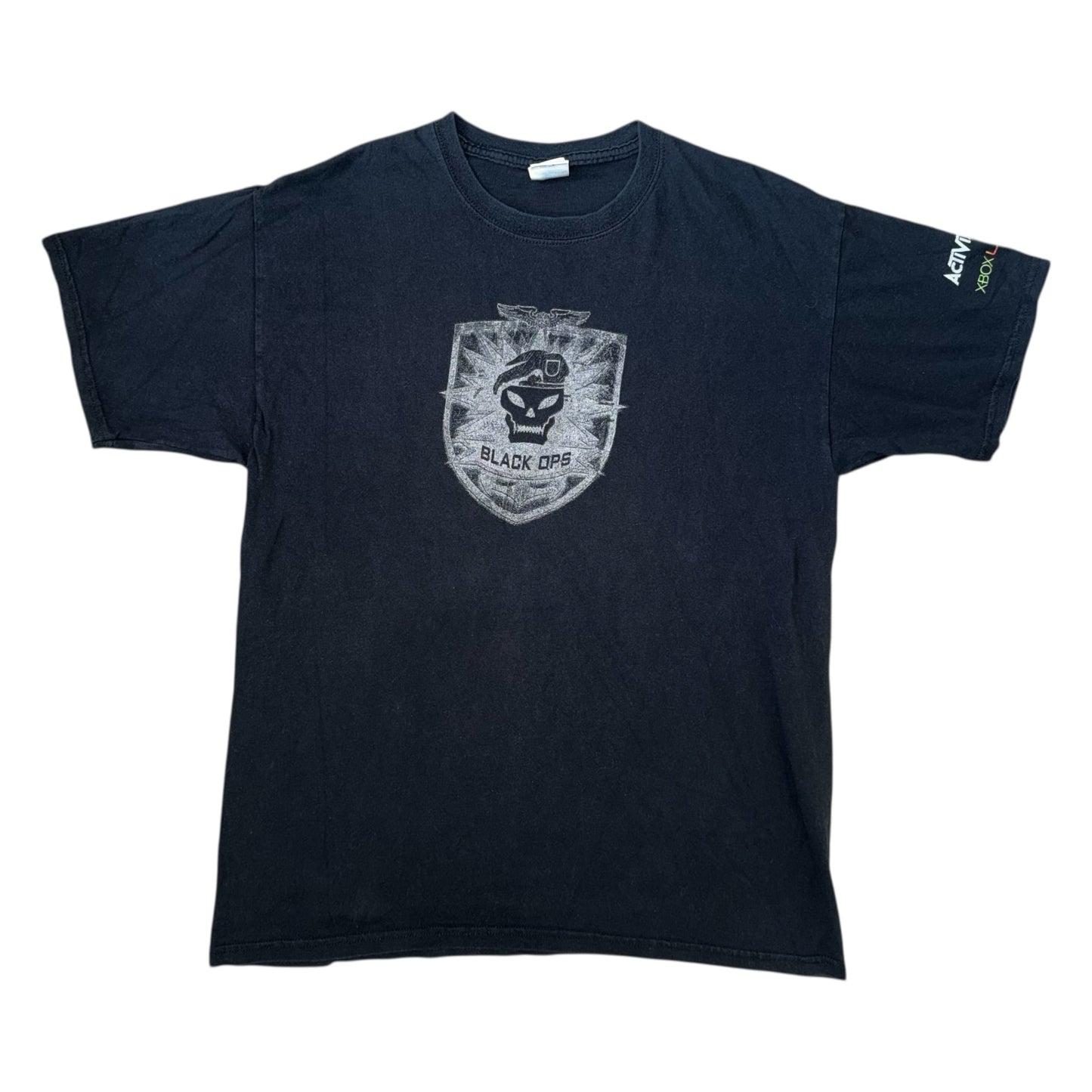 Call of Duty Black Ops Xbox 360 Promo Graphic T-Shirt Large