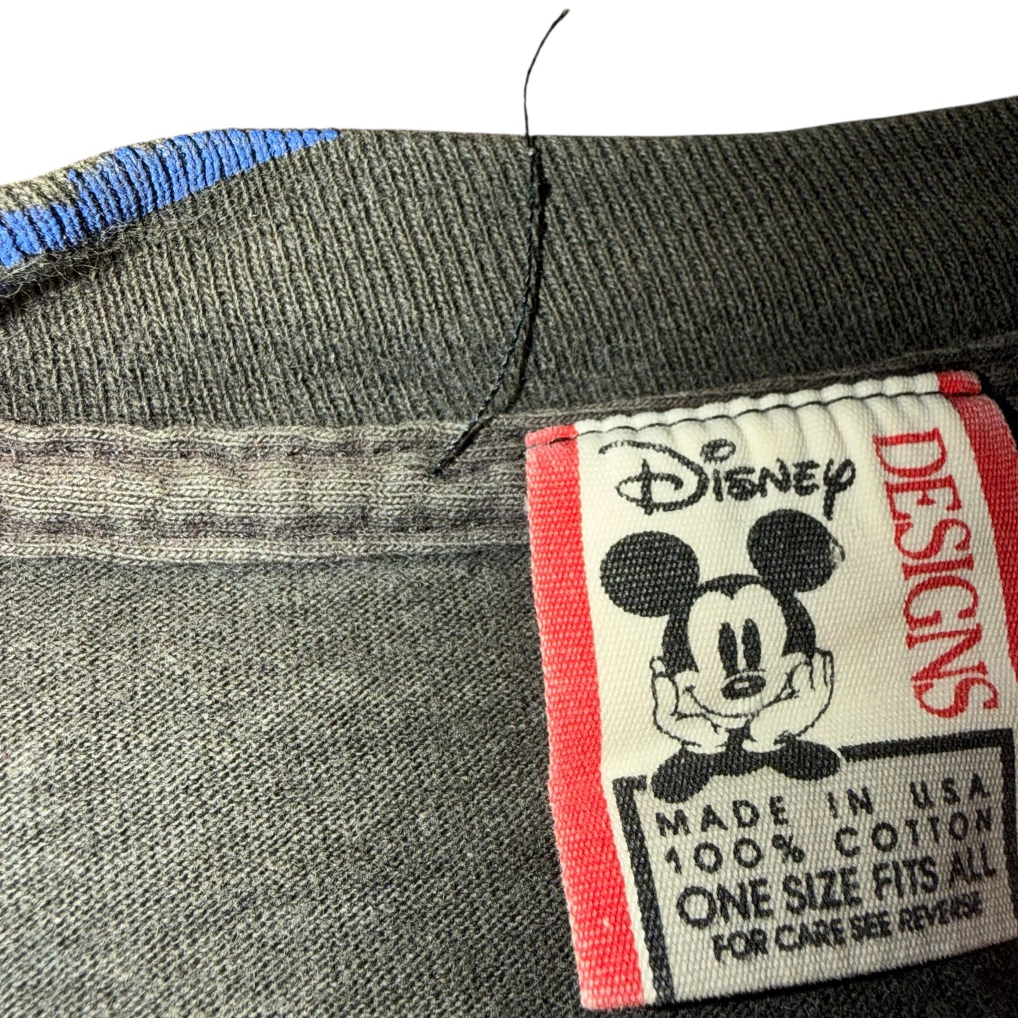 Mickey Mouse Disney Vintage Single Stitch AOP Graphic T-Shirt XL