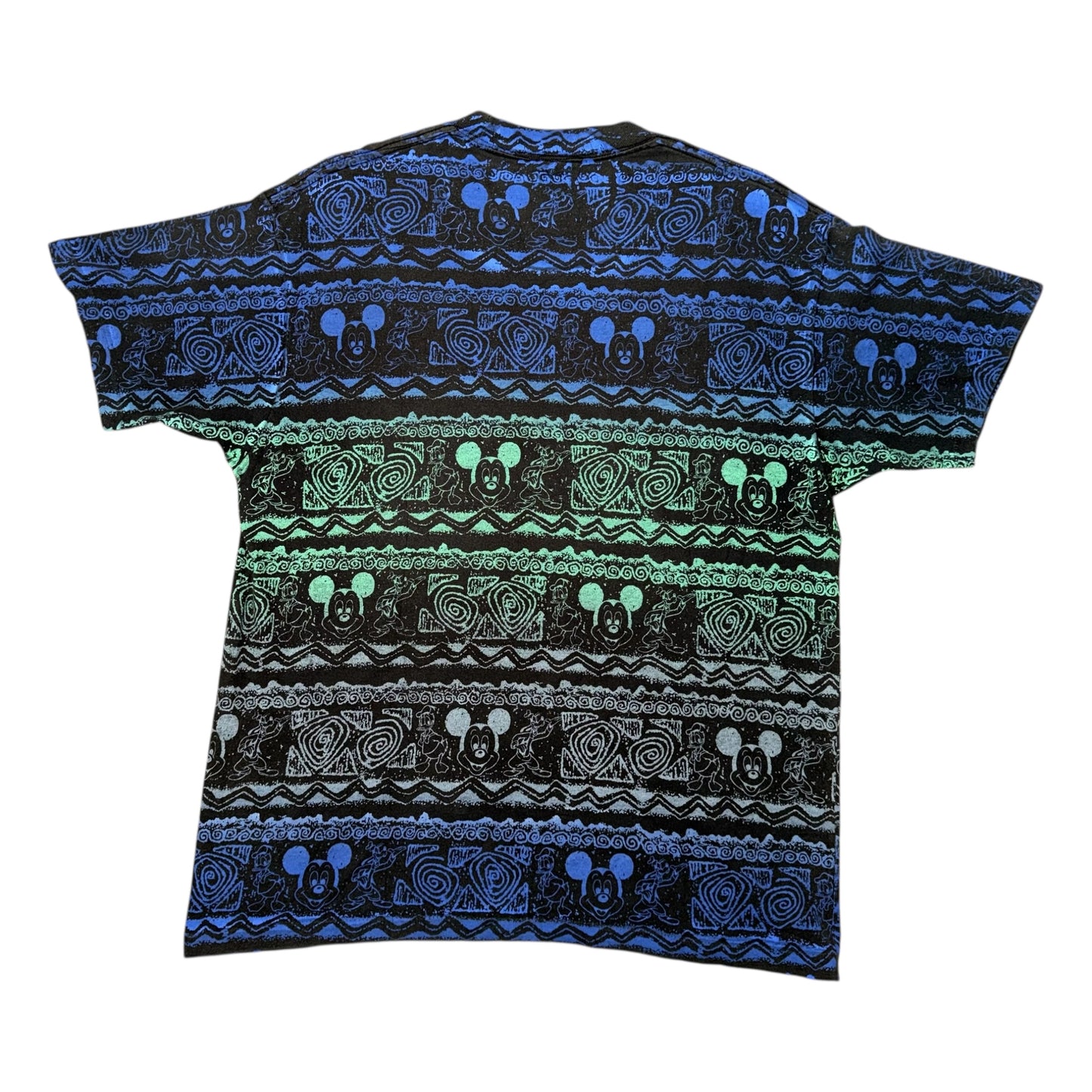 Mickey Mouse Disney Vintage Single Stitch AOP Graphic T-Shirt XL