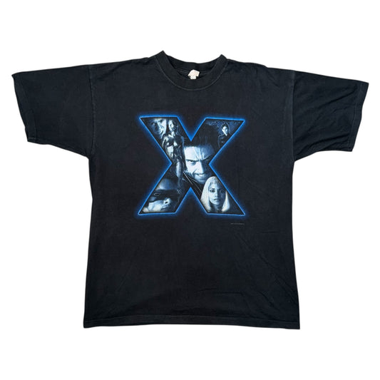 X-Men Marvel Movie Promo Graphic T-Shirt 2000 Large