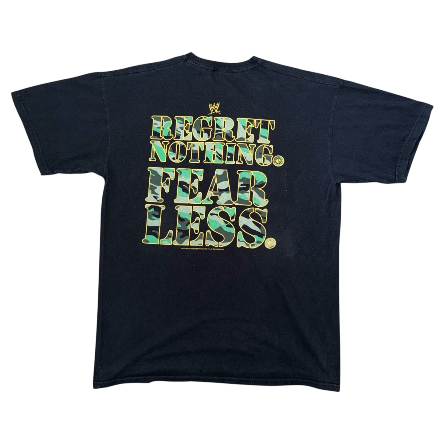 John Cena WWE 2007 Double Sided Graphic T-Shirt Large