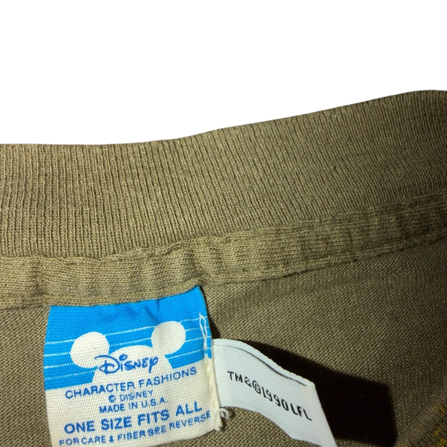 Indiana Jones Disney Vintage 1990 Single Stitch AOP Graphic T-Shirt XXL