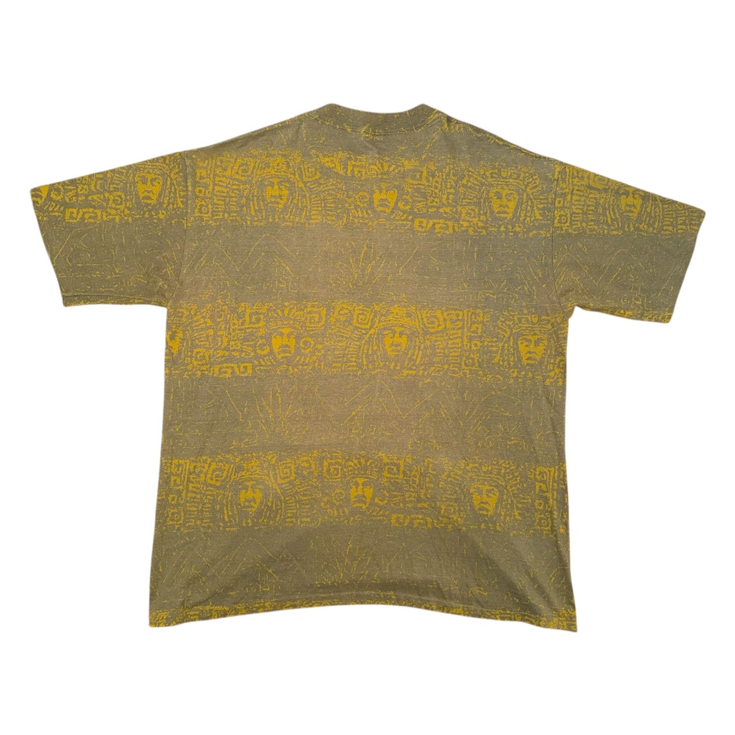 Indiana Jones Disney Vintage 1990 Single Stitch AOP Graphic T-Shirt XXL