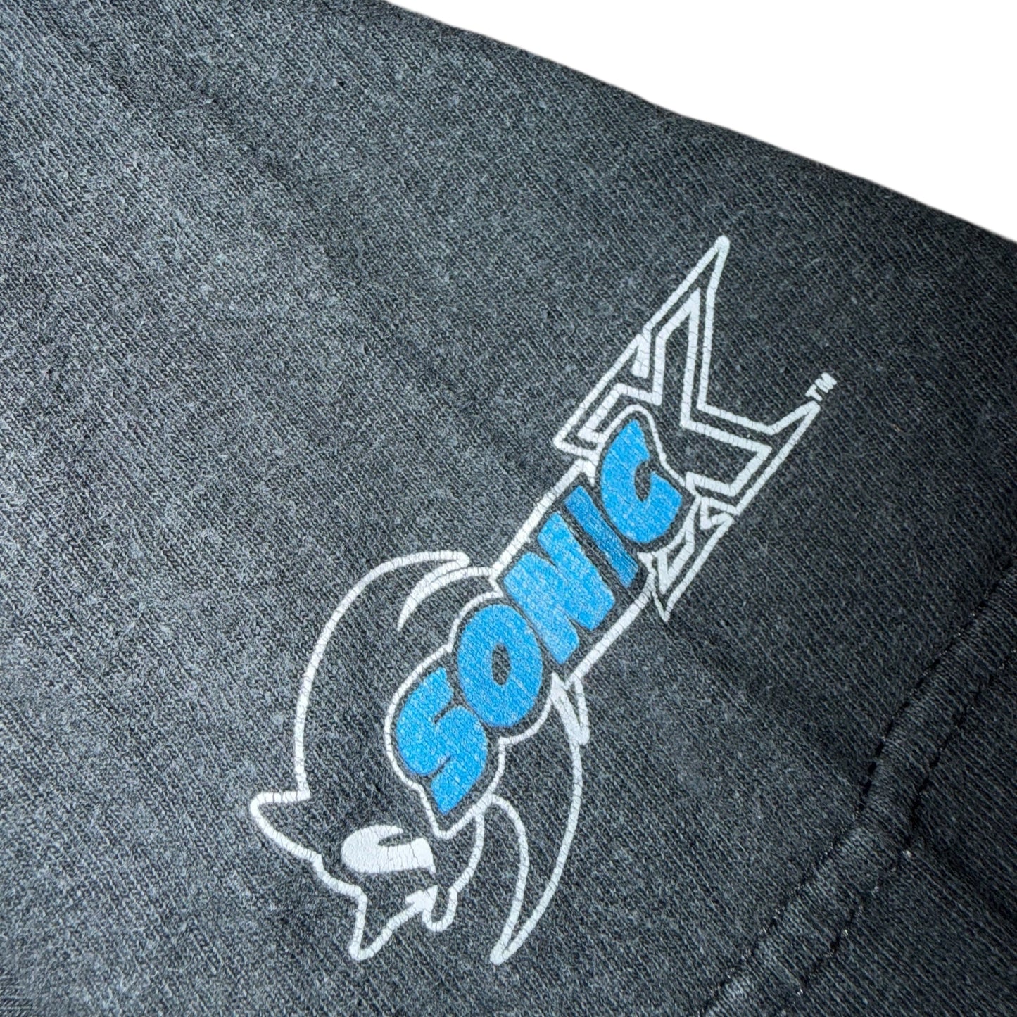 Sonic the Hedgehog Sonic X TV Show Promo Graphic T-Shirt Large