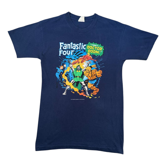 Doctor Doom Fantastic Four Marvel Single Stitch Vintage 1998 Graphic T-Shirt Medium