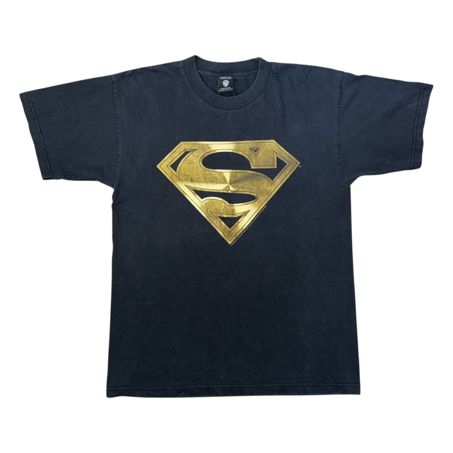 Superman Logo DC Comics Vintage 1998 Graphic T-Shirt Large