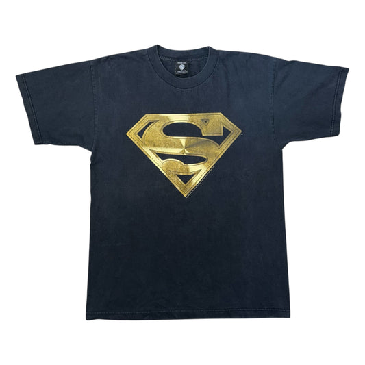 Superman Logo DC Comics Vintage 1998 Graphic T-Shirt Large
